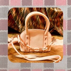 🆕 light pink chain handbag & cross body bag